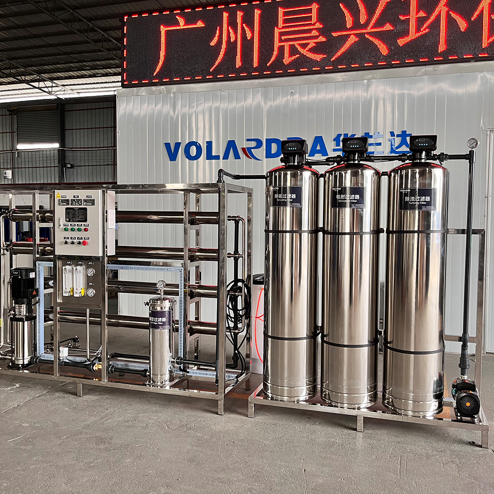 2T stainless steel RO water treatment machine