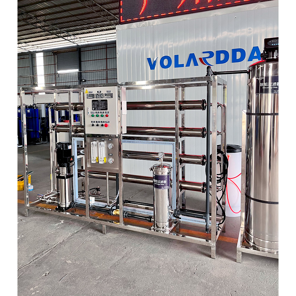 2T stainless steel RO water treatment machine