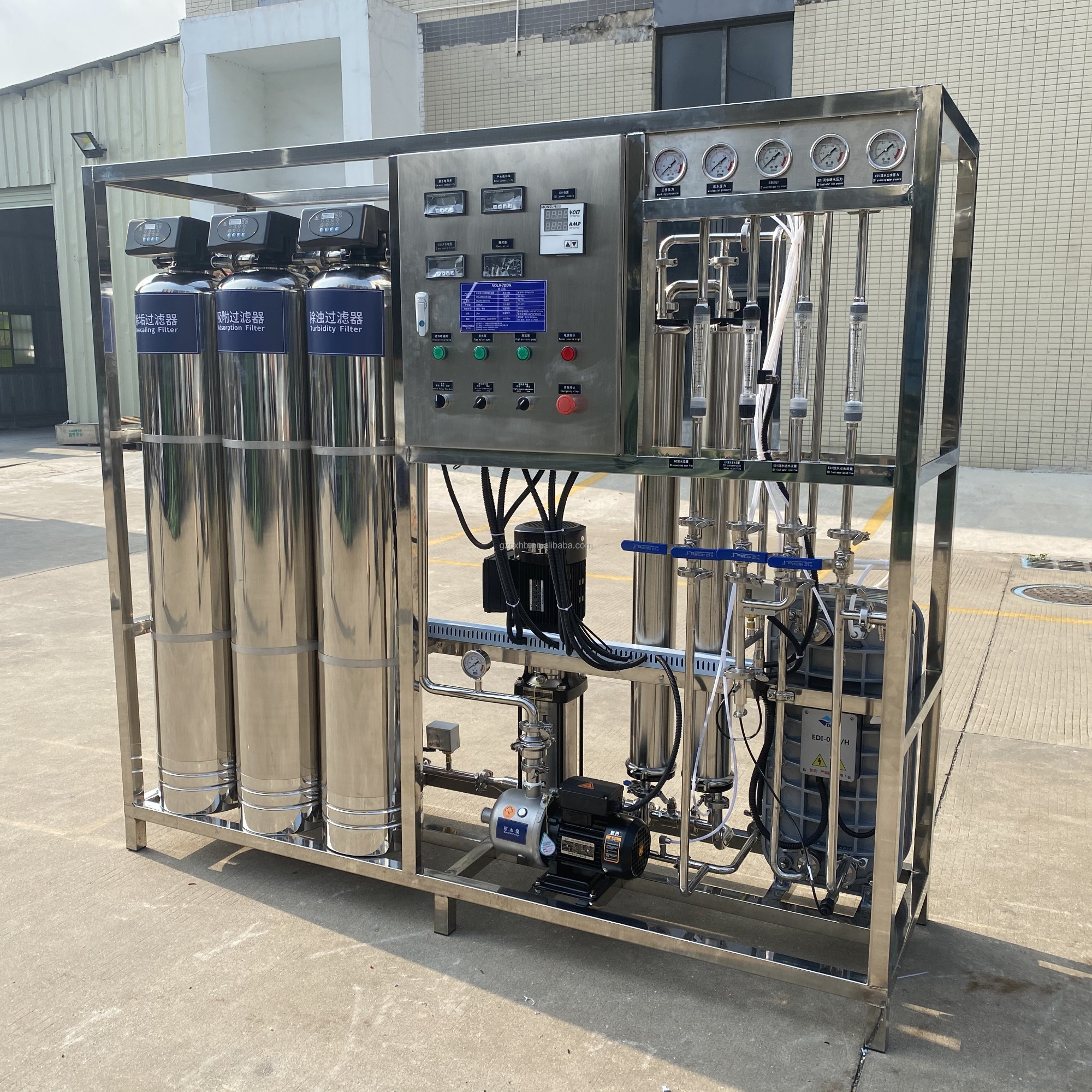 500LPH RO EDI System machine